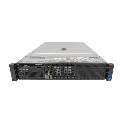 Сервер Dell PowerEdge R730 noCPU 24хDDR4 H700 iDRAC 2х750W PSU Ethernet 2х10Gb/s 8х2,5" FCLGA2011-3