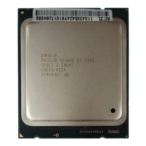 Серверный процессор б/у Intel E5-2643 FCLGA2011 3.3Ghz-3.5GHz 10MB